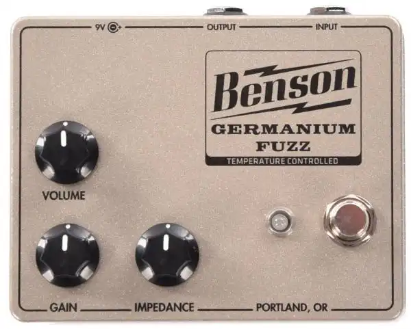 Benson Germanium Fuzz CHAMPAGNE LIMITED Temperature Controlled